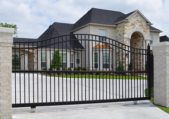 aluminum entrance gates