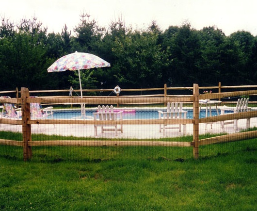 photo of 48" Wood Split Rail