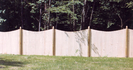 photo of 72" Scalloped Solid Board - Spruce