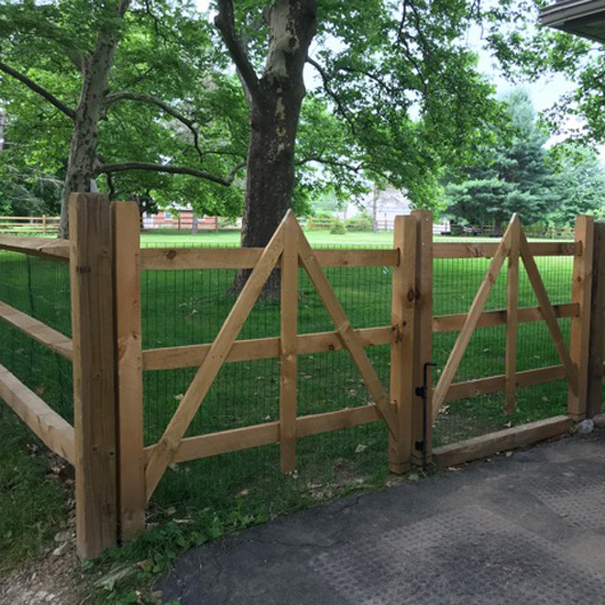 Post and Rail (Wood) By Fence City
