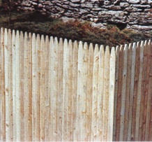 Spruce Stockade Privacy Fence