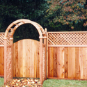 wood fence